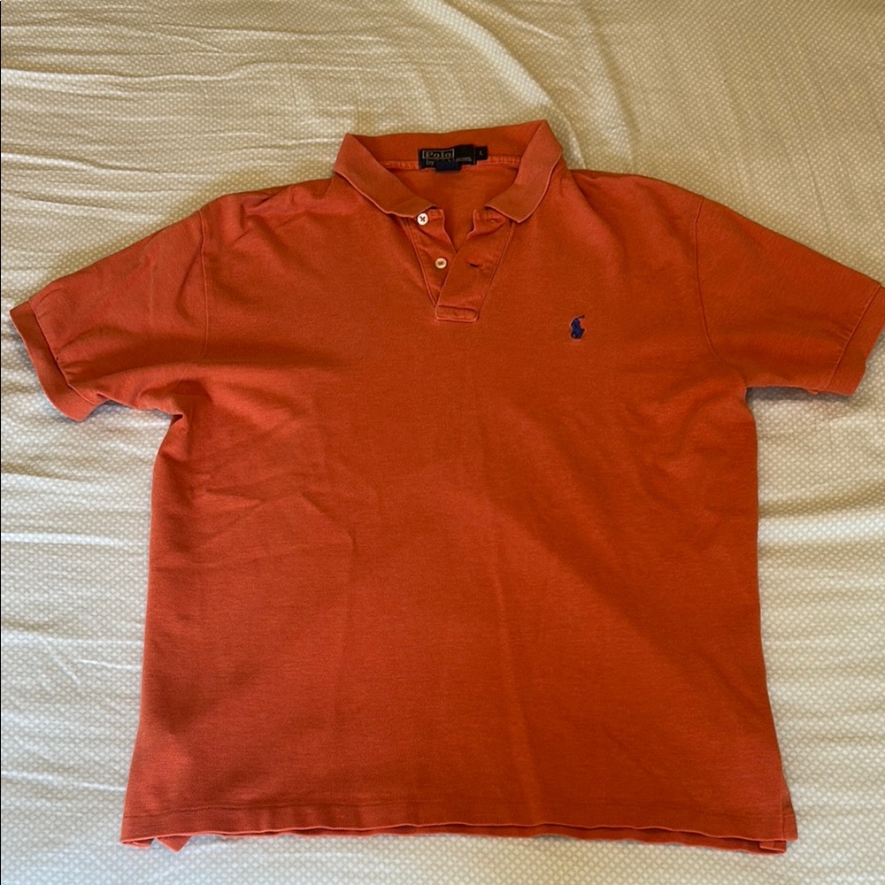 Polo by Ralph Lauren Men's Vibrant Orange Polo Shirt
